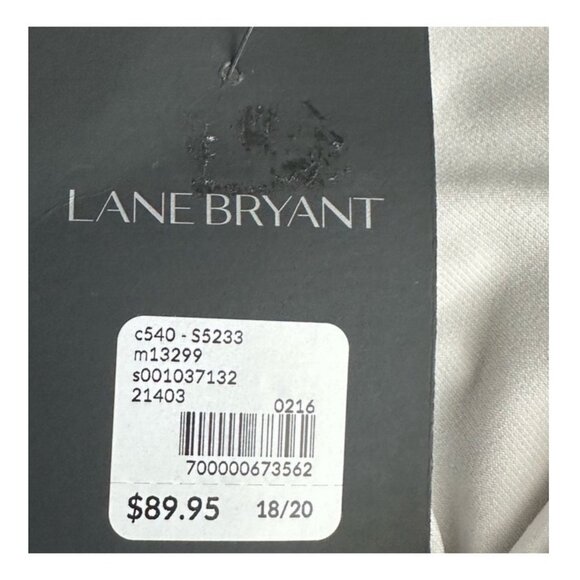 Lane Bryant Simply Chic Collection Sleeveless Maxi Dress Size 18/20 Black & Whit - Picture 4 of 10